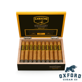 Box of Camacho Connecticut Distillery Edition - Medium Bodied Honduran Cigar