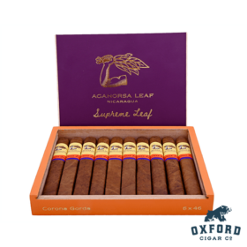 Box of Aganorsa Leaf Supreme Leaf - Full Bodied Nicaraguan Cigar