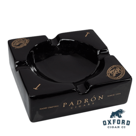 Padron Black Ceramic Ashtray - Cigar
