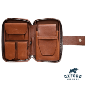 Peter James Cognac Puro Handmade Leather Organizer Cognac Puro Interior