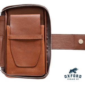 Peter James Cognac Puro Handmade Leather Organizer Cognac Puro Interior Right