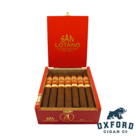 Box of AJ Fernandez San Lotano The Bull Torpedo - Full Bodied Nicaraguan Cigar