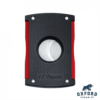 S.T. Dupont Maxi Cutter Punched Effect Red Black