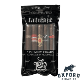 Tatuaje Black Toro Humidified 5 Pack Sampler - Full Bodied Nicaraguan Cigar