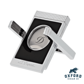 S.T. Dupont Cigar Cutter Stand - Black Chrome - Cigar