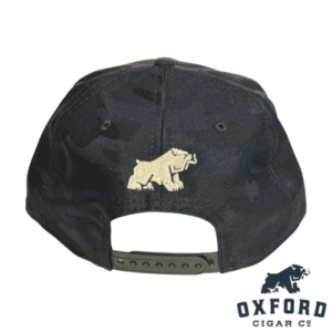Oxford Blue Camo FIFTY Snapback Rear