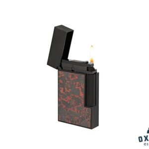 ST Dupont LIGNE 2 Fiery Lava CARBON LIGHTER Flame
