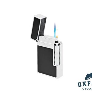 S.t. Dupont Le Grand Black Lacquer And Palladium Lighter S.T. Dupont Le Grand Black Lacquer and Palladium Lighter C23010 2