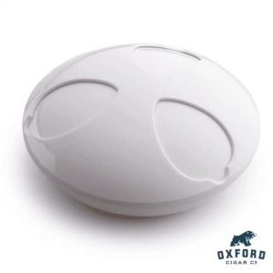 Ash Stay Sealing Windproof Cigar Ashtray White 2