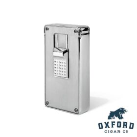 Peter James The Bar Torch Lighter Silver - Cigar