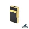 S.t. Dupont Biggy Lighter Golden Shiny Black Lacquer S.T. Dupont Slimmy Lighter Golden Shinny Black Lacquer