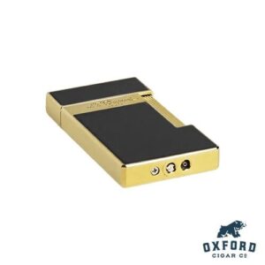 S.t. Dupont Slimmy Lighter Golden Shinny Black Lacquer 028002 04 1920x