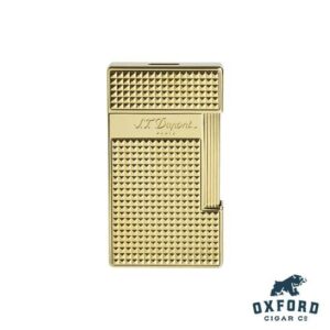 S.t. Dupont Slimmy Lighter Golden Diamond Head 028009 04 1920x