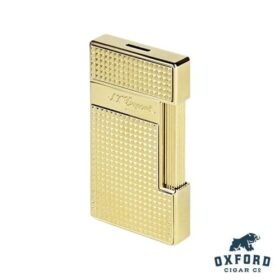 S.T. Dupont Slimmy Lighter Golden Diamond Head - Cigar