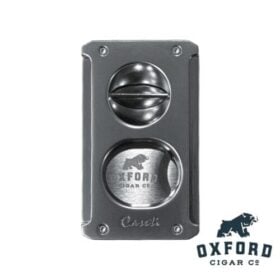 Oxford Caseti Trident 3 in 1 Cigar Cutter Silver - Cigar
