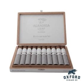 Box of Aganorsa Leaf Aniversario Corojo - Full Bodied Nicaraguan Cigar