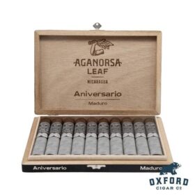 Box of Aganorsa Leaf Aniversario Maduro - Full Bodied Nicaraguan Cigar