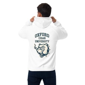 Oxford Cigar University Hoodie unisex-eco-raglan-hoodie-white-back-659f0aed8a5fc.jpg