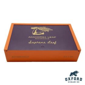 Box of Aganorsa Supreme Leaf Rothschild - Full Bodied Nicaraguan Cigar