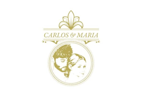 Carlos and Maria logo feature small n1aeyy