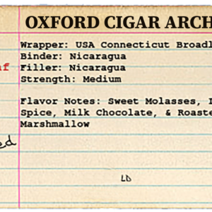 Oxford Cigar Archives 650B TAN