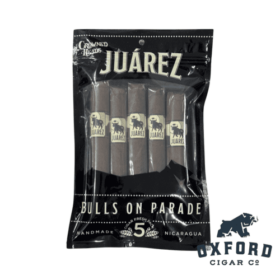 Crowned Heads Juarez Bulls on Parade Fresh Pack 5-Cigar Sampler - Full Bodied Nicaraguan Cigar