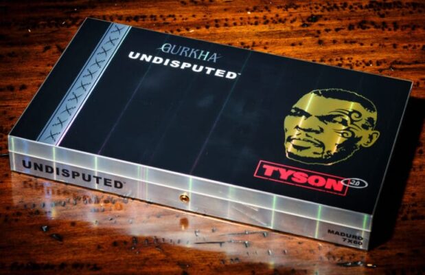 Gurkha Tyson 2 Undisputed Maduro closed box feature 768x496 ovTaik