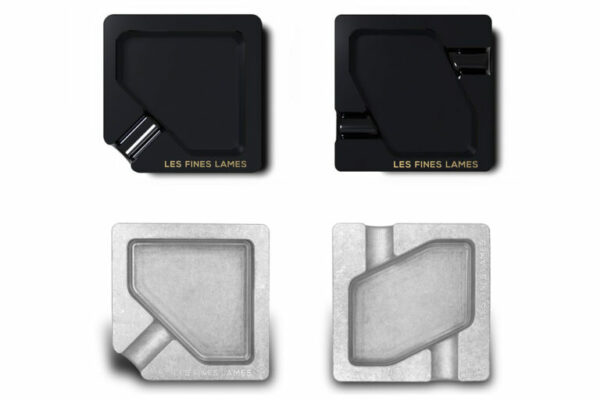 Les Fines Lames Raw Aluminum Obsidian MONAD and DYAD Ashtray Feature 768x512 TIqyK9