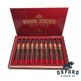 Box of Crowned Heads Four Kicks Mule Kick LE 2025 - Full Bodied Nicaraguan Cigar