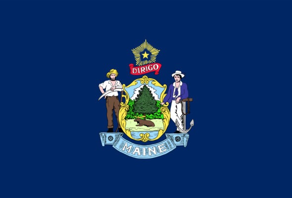 Maine Flag xKbnji