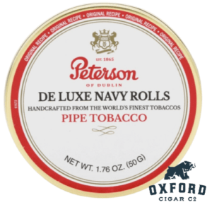 Peterson De Luxe Navy Rolls Pipe Tobacco