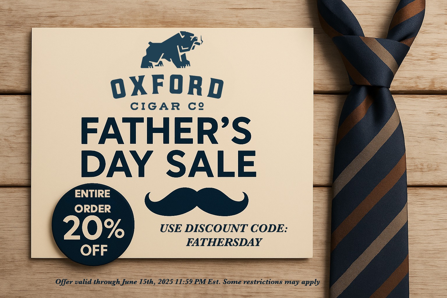 Fathers Day 25 Sale Banner