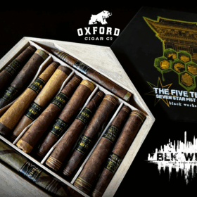 Black Works Studio The Five Temples – Seven Star Fist of Shaolin - Full Bodied Nicaraguan Cigar