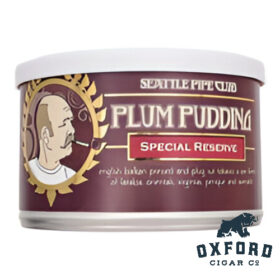 Seattle Pipe Club Plum Pudding Special Reserve Pipe Tobacco - Latakia Perique Pipe Tobacco