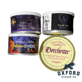 Box of Esoterica Dorschester 2oz Tin Bundle - Pipe Tobacco