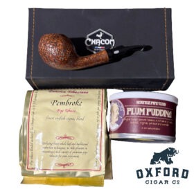 Box of Esoterica Pembroke Bag & Chacom Anton Eltang Sandblast Pipe Bundle - Pipe Tobacco