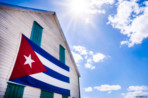 Festival del Habano XXV Cuban Flag on Barn 768x512 mwLECL