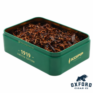 Kopp Limited Edition Flame 1919 (2026) 100G Pipe Tobacco Open Kopp Flame 1919 2026 100g tin