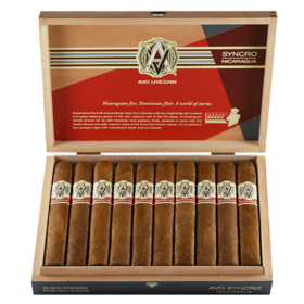 Box of AVO Syncro Nicaragua - Full Bodied Dominican Cigar