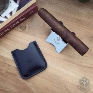 black leather cigar stand1