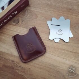 Tan Leather Cigar Stand Les Fines Lames