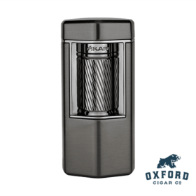 Xikar Meridian Triple Soft Flame Lighter - Gunmetal