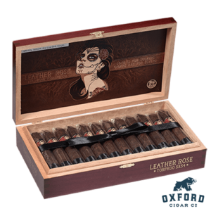 Deadwood Tobacco Leather Rose