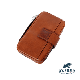 Peter James Cognac Puro Handmade Leather Organizer