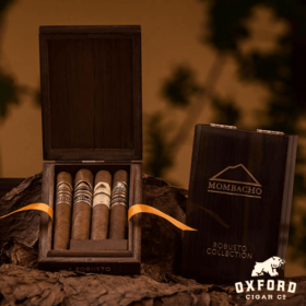Box of Mombacho Collection Robusto 4ct Humidor - Medium Bodied Nicaraguan Cigar