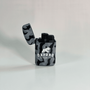 Oxford Gray Camo Lighter Open