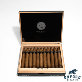 Box of Jake Wyatt Apendix II Corona - Medium Bodied Dominican Cigar