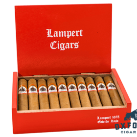 Box of Lampert 1675 Edicion Rojo - Medium Bodied Nicaraguan Cigar