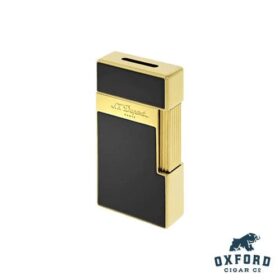 S.T. Dupont Biggy Lighter Golden Shiny Black Lacquer - Cigar