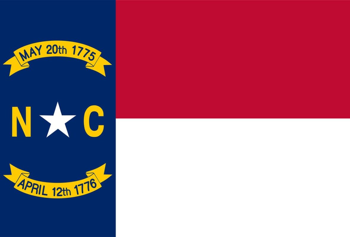 North Carolina flag XBUmcg